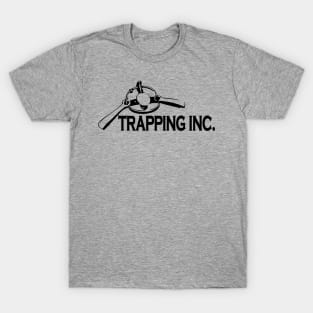 Trapping Inc Logo Black T-Shirt